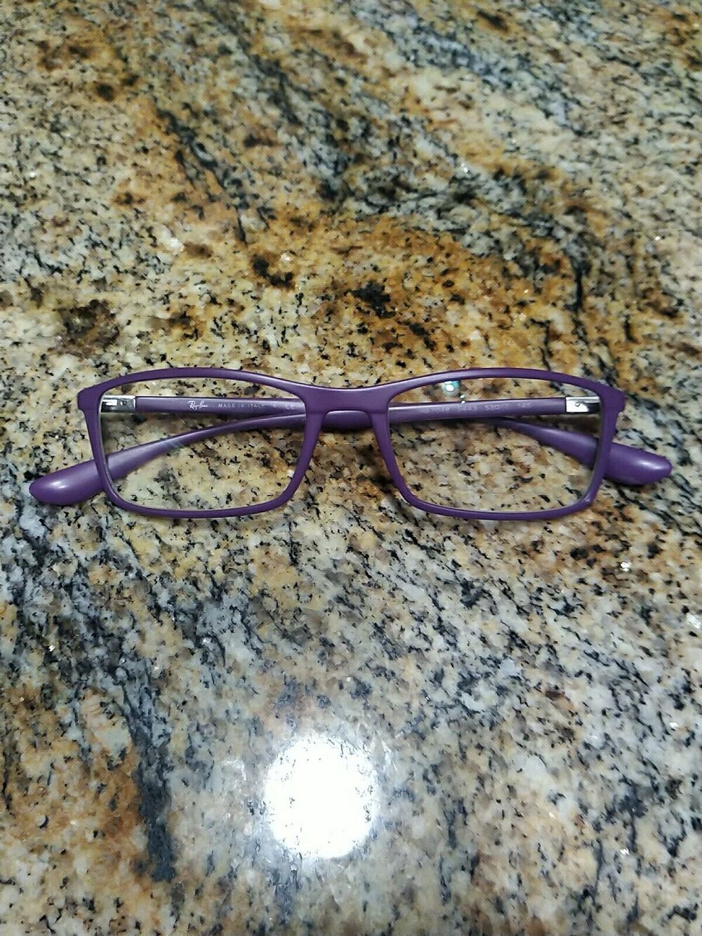 Ray-Ban Women's Purple Silver RB7048 5443 53-17-145 Eyeglasses